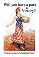 Liberty Sowing Seeds Poster Print by James Montgomery Flagg