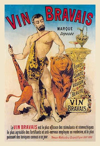 "Medicinal" Wine Vintage Poster Print by Eugène Oge