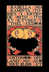 Arabella And Araminta Book Poster Print by Ethel Reed, vibrant design.