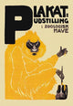 Self-Portrait of an Orangutan Poster Print by Valdermar Andersen, colorful artwork featuring an orangutan painting.
