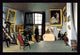 The Artist's Studio at Rue de La Condamine by Frederic Bazille poster print showcasing Impressionist artists.