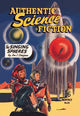 Authentic Science Fiction Magazine Issue #23 Poster Print from July 1952