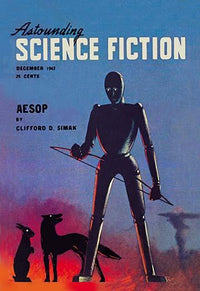 Astounding Science Fiction Cover Art by Alejandro de Cańedo - December 1947