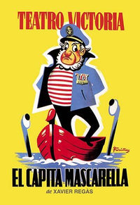 El Capitán Mascarella Theater Poster Print from Spain