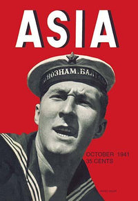 October 1941 Asia Magazine Cover Poster Print featuring a Russian sailor