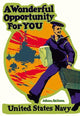 Young Sailor on Leave Poster Print by Charles E. Ruttan, featuring a young sailor stepping ashore.