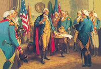 George Washington Toasts His Officers Poster Print available in multiple sizes.