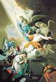 The Apotheosis of Washington poster print by John James Barralet depicting George Washington's ascension.