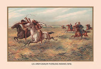 Illustrated page from The U.S. Army 1776-1899 by Arthur L. Wagoner - Poster Print