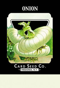 Vintage Seed Packet Art Poster Print showcasing nostalgic botanical design.