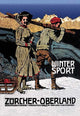 Winter Sport Vintage Poster by Alfred Marxer - Switzerland c. 1920