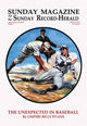 Cover of the Sunday Magazine from April 13, 1913 featuring baseball art.