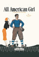 "All American Girl" collegiate fox trot sheet music poster print.