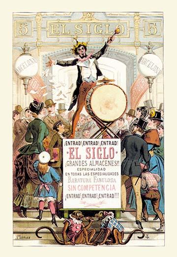 El Siglo Advertising Poster Print by E. Planas - Vintage Art