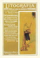 Spanish minstrel lithography poster featuring modern advancements.
