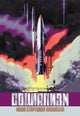 EAST Poster Print by V. Viktorov featuring a dramatic military rocket launch.