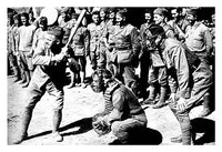 Doughboys Playing Baseball - WWI Troops Photograph Poster Print