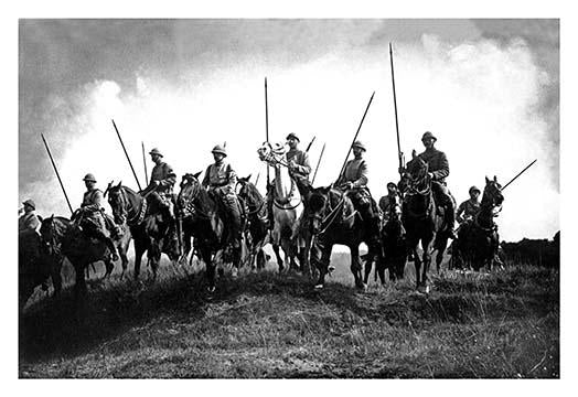 WWI French Cavalry Deployment Poster Print