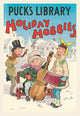 Christmas Carolers Playing Instruments Poster Print by L.M. Glackens