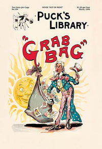 March 1896 Puck's Library Political Commentary Poster Print