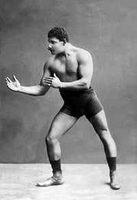 Soviet Union Male Body Ideal Wrestling Poster Print