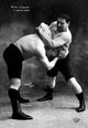 Soviet Union Wrestlers Photographic Postcard Poster Print