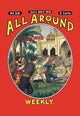 All Around Weekly: The Wild Beast Hunters vintage poster print