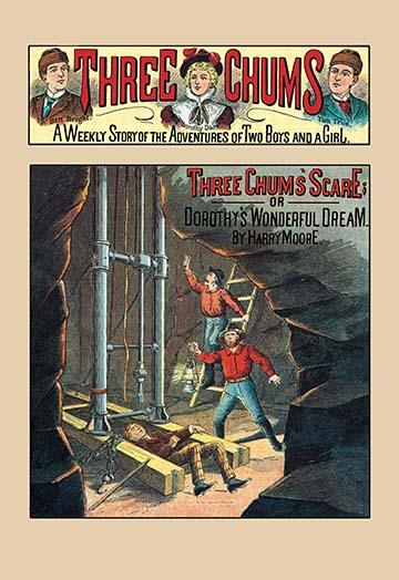 Three Chums: Scare, or Timothy's Wonderful Dream Poster Print