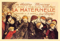 Belle Epoque poster art print by Theophile Alexandre Steinlen, featuring intricate details and rich colors.