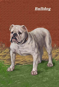 Vintage Dog Poster Print showcasing man's best friend.