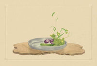 Ikebana flower arrangement poster print by Sofu Teshigawara