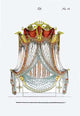 Illustrated page from a French catalog of furniture and fixtures poster print