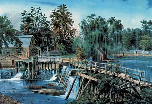 Currier and Ives Vintage Poster Print by Nathaniel Currier