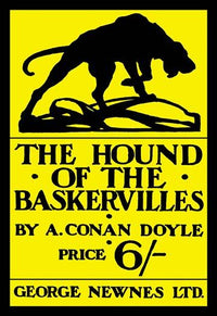 Sherlock Holmes poster print showcasing classic literary artwork