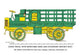 Early Automobiles Poster Print showcasing classic cars with running boards
