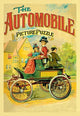 Early Automobiles Poster Print featuring Model T and coupes with running boards