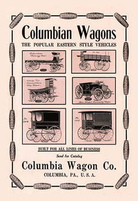 Early Automobiles Poster Print showing Model T and emulators with running boards.