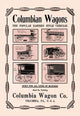 Early Automobiles Poster Print showing Model T and emulators with running boards.