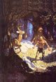 N.C. Wyeth Poster Print showcasing vibrant artistry and storytelling.