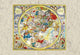 Andreas Cellarius Harmonia Macrocosmica Poster Print showcasing intricate celestial illustrations.