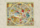 Andreas Cellarius Harmonia Macrocosmica celestial map poster print.