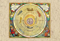 Harmonia Macrocosmica Star Atlas Poster Print by Andreas Cellarius
