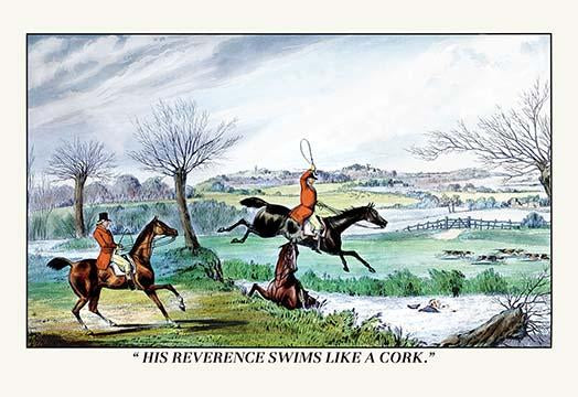 Henry Thomas Alken Sporting Art Poster Print featuring hunting and racing scenes.