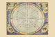 Harmonia Macrocosmica poster print by Andreas Cellarius showcasing celestial illustrations