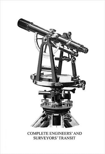 Standard Instruments of Precision Poster Print from 1918 catalog