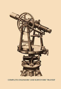 1918 Standard Instruments of Precision Poster Print showcasing early 20th-century craftsmanship.
