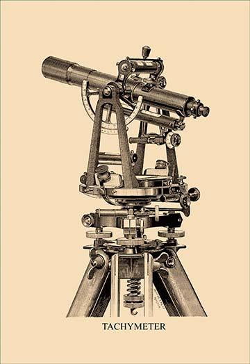 Vintage Standard Instruments of Precision Poster Print from 1918