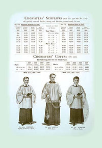 Medieval & Renaissance Church and Clerical Vestments Poster Print