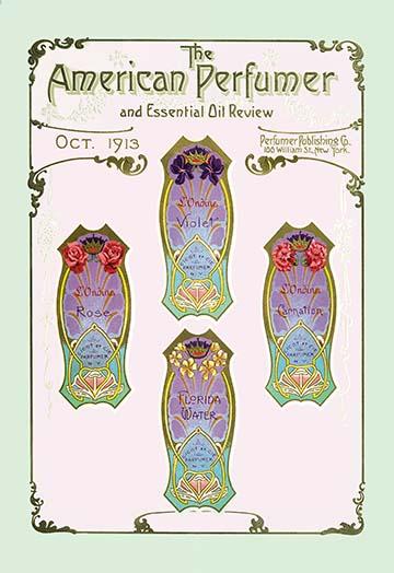 American Perfume and Essential Oil Review October 1913 Poster Print