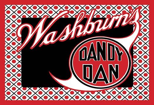Antique Candy Boxes & Packaging Poster Print displaying vintage candy packaging design.